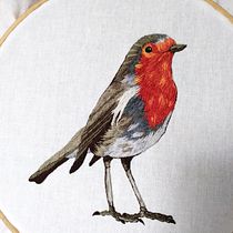 Mi Proyecto del curso: Pintar con hilo: técnicas de ilustración textil. Artesanato, Bordado, e DIY projeto de libi.roza - 18.04.2020