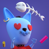 Characters Vol. 1. 3D, Creativit, Design, 3D Design, 3D Character Design, and Digital Illustration project by Aziel G - 11.23.2019