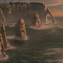 "Arribando a puerto" Mi Proyecto del curso: Matte Painting: creando mundos fotorrealistas. Fine-Art Photograph, and Digital Photograph project by Nacho Barba - 11.23.2019