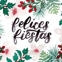 Mi Proyecto del curso: Tarjetas de Navidad . Projekt z dziedziny  Sztuki piękne,  Kaligrafia, Projektowanie graficzne, Trad, c, jna ilustracja, T, pografia,  Malarstwo, Malowanie akwarelą i Retuszowanie fotografii użytkownika bernieortega - 31.12.2019