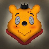 Winnie The Poor . Drawing, Digital Illustration, and Traditional illustration project by Javi Márquez López - 11.26.2019