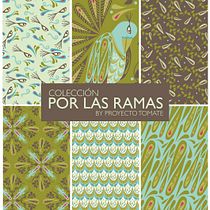 Por las Ramas. Projekt z dziedziny Trad, c, jna ilustracja, Grafika wektorowa i Pattern design użytkownika Gisela Eblagon - 27.11.2019