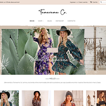 Tamarama Co.  - Tienda online con Shopify. Design, e Web Design projeto de Barbara Jerez Perdomo - 27.11.2019