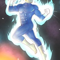 Mi Proyecto del curso: Ilustración para cómics: anatomía de un superhéroe. Artes plásticas, Comic, Design e Ilustração tradicional projeto de Cristian García - 29.11.2019