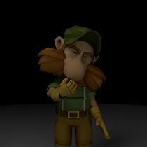 Mi Proyecto del curso: Introducción al rigging para animación. 3D Animation project by Salvador Andres Ramirez Sanchez - 12.04.2019