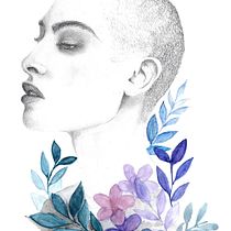 My project in Portrait with Pencil, Colour Techniques and Photoshop course. Projekt z dziedziny Trad, c i jna ilustracja użytkownika bursic.larisa - 30.01.2020