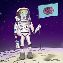  -AstroZombies- Proyecto: Fábrica de personajes ilustrados . Traditional illustration, Digital Illustration, and Children's Illustration project by Ginna Garcia - 12.08.2019