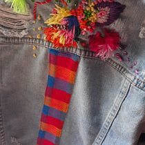Mi Proyecto del curso: Bordado y personalización de accesorios . Street Art project by Mónica mariel Galeano Duron - 12.10.2019