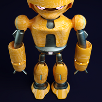 Re-BOT. 3D, 3D Design, and 3D Character Design project by Jesús Manuel Villar Bellón - 12.12.2019