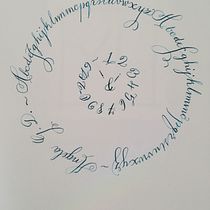 Mi Proyecto del curso: Caligrafía inglesa de la A a la Z. Calligraph project by Angela González - 12.12.2019