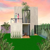 Meu projeto do curso: Representação gráfica de projetos arquitetônicos. Architecture project by Letícia Souza da Silva - 12.13.2019