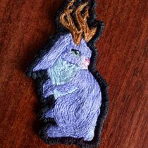 Mi Proyecto del curso: Pintar con hilo: técnicas de ilustración textil. Bordado projeto de Kat Romanov - 12.12.2019