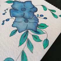Mi Proyecto del curso: Técnicas aplicadas de ilustración en acuarela. Projekt z dziedziny Trad, c, jna ilustracja i Malowanie akwarelą użytkownika María Florencia Socías - 15.12.2019