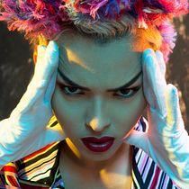 Mi Proyecto del curso: Penny el payaso. Fashion Photograph project by Alejandra Palacios - 12.17.2019