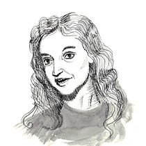 Proyecto final del curso de Retrato con tinta china y plumilla, Violeta Parra. Artes plásticas, e Desenho de retrato projeto de María del Carmen Cachin Marusich - 17.12.2019