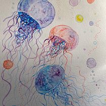 Mi Proyecto del curso: Técnicas modernas de acuarela. Watercolor Painting project by Blanca Isabel Guerrero Santana - 03.30.2020