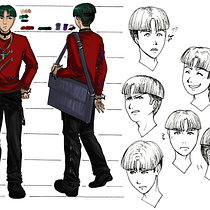 Mi Proyecto del curso: Creación de personajes manga. Design de personagens projeto de Caged Art - 18.12.2019