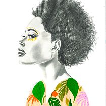 Mi Proyecto del curso: Retrato con lápiz, técnicas de color y Photoshop. Projekt z dziedziny  użytkownika camelia.30 - 20.12.2019