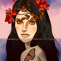Mi Proyecto del curso: Técnicas de ilustración con acuarela digital. Projekt z dziedziny Trad, c, jna ilustracja, Ilustracja c i frowa użytkownika María Lázaro - 23.12.2019