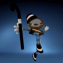 Mi Proyecto del curso: Diseño de personajes y Animación 3D. Een project van 3D, 3D-animatie, Karakteranimatie,  3D-ontwerp y 3D-karakterontwerp van Iván Álvarez - 24.12.2019