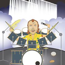 Retrato Phil Collins . de Diego Spi - 05.30.2020