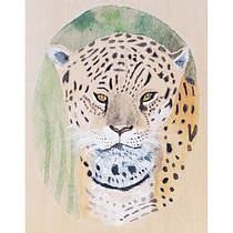 Miradas de guatambú. Watercolor Painting project by San Dra - 12.26.2019