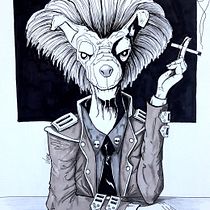 Nazión Pet. Sketching, Comic, Traditional illustration & Instagram project by Vicente Manzano Sacido - 12.29.2019