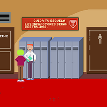 JOTA VS. EL EXAMEN IMPOSIBLE - proyecto del curso "Introducción a la narrativa para videojuegos". Un proyecto de Guion, Stor, telling y Videojuegos de Mannfred Salmon - 14.01.2020