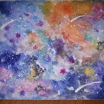 Mi Proyecto del curso: Galaxias y planetitas. Un progetto di Illustrazione tradizionale di Cecilia Legaspe - 26.12.2019