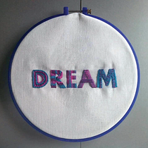 Mi Proyecto del curso: Letras bordadas: el hilo como herramienta gráfica. Embroider project by María José Pardo - 12.26.2019