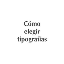 Mi Proyecto del curso: Cómo elegir tipografías. Design project by rodolfo_batalla - 12.28.2019