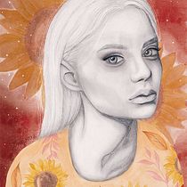 Mi Proyecto del curso: Retrato con lápiz, técnicas de color y Photoshop. Projekt z dziedziny  Sztuki piękne, R, sunek ołówkiem,  R, sunek art, st, czn, Trad, c i jna ilustracja użytkownika Begoña Quereda Díaz - 28.12.2019