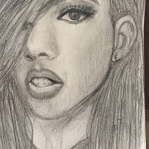 Mi Proyecto del curso: Retrato realista con lápiz de grafito. Animação projeto de Alexandra Cepeda - 29.12.2019