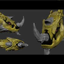 Mi Proyecto del curso: Dinosaurio. Projekt z dziedziny  Projektowanie 3D użytkownika Pedro Manuel Vicente Diaz - 30.12.2019
