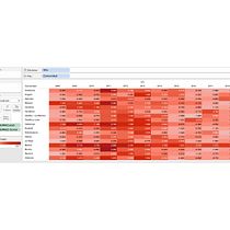 Variación del coste de indemnización por despido 2008-2018, por CCAA en España.. Een project van Marketing van Gerard Tost - 31.12.2019