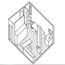 Mi Proyecto del curso: Introducción al dibujo arquitectónico en AutoCAD. Projekt z dziedziny  Architektura użytkownika Mayalen Puente - 03.01.2020