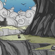 Mi Proyecto del curso: Concept Art: introducción al diseño de escenarios. Concept Art, and Digital Illustration project by Raulo Vera - 01.03.2020
