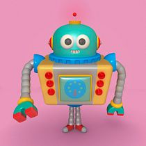 Mi Proyecto del curso: Introducción a la creación de personajes y modelado 3D con Maya. 3D, Animação 3D, e Modelagem 3D projeto de Sandra VQ - 04.01.2020
