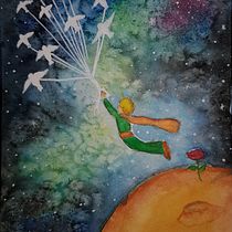 Le petit prince . Un progetto di Disegno di Adriana Fea - 05.01.2020