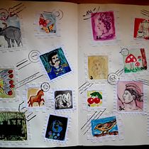 Sellos. Mi Proyecto del curso: Técnicas de ilustración para desbloquear tu creatividad. Drawing, and Traditional illustration project by Chus Rufino - 01.06.2020