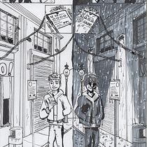 Mi Proyecto del curso: Técnicas de entintado para cómic e ilustración. Traditional illustration project by Nicolas Jimenez - 01.14.2020