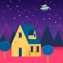 Meu projeto do curso: Técnicas de animação com efeitos 3D no After Effects. Een project van 2D-animatie van Renato Stegun - 07.01.2020