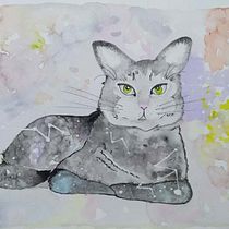 Meu projeto do curso: Técnicas modernas de aquarela. Un progetto di Belle arti di Yanna Lima - 23.12.2019