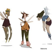 Mi Proyecto del curso: Fábrica de personajes ilustrados. Character Design, and Traditional illustration project by varekai - 01.08.2020