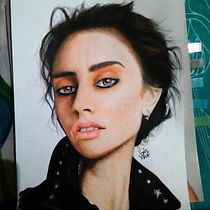 Mi Proyecto del curso:  Retrato realista con lápices de colores. Realistic Drawing project by YADIRA CHAVEZ TORRES - 01.10.2020