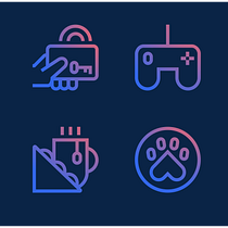 Mi Proyecto del curso: Introducción al diseño de iconos. Een project van  van Laura García - 13.03.2020