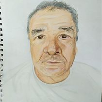Mi Proyecto del curso:  Retrato realista con lápices de colores. Realistic Drawing project by Daniel Orlando Diaz Beltran - 01.11.2020