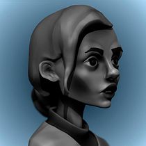 Mi Proyecto del curso: Modelado de personajes en 3D. Projekt z dziedziny 3D i  Modelowanie 3D użytkownika Cris Sanchez - 12.01.2020