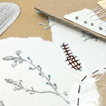 My project in Experimental Embroidery Techniques on Paper course Ein Projekt aus dem Bereich Kinderillustration, Collage, H und werk von Maria Soldatova - 13.01.2020