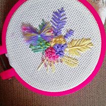 Mi Proyecto del curso: Bordado y personalización de accesorios . Embroider project by Angela Brtt H - 01.13.2020
